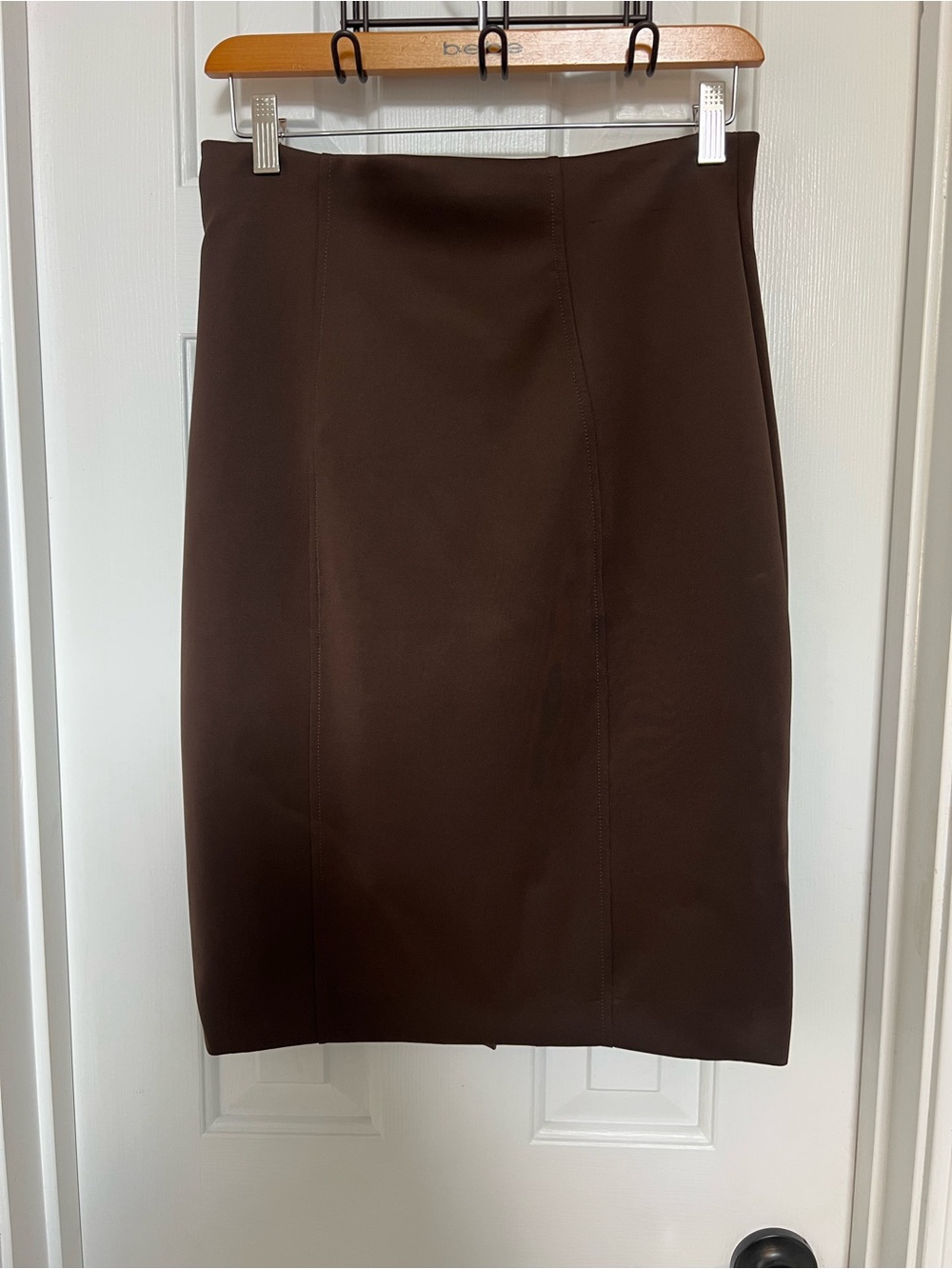 Express Brown Pencil Skirt - Sleek Office Staple